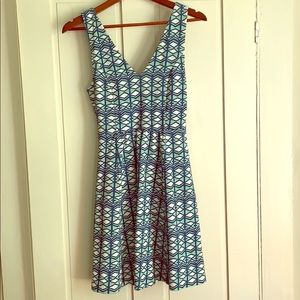 Anthropologie Geometric Dress